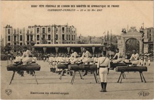 PC SPORTS, SOCIÉTÉS DE GYMNASTIQUE DE FRANCE, Vintage Postcard (B40579)