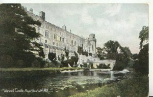 Warwickshire Postcard - Warwick Castle - River Front With Mill - Ref TZ9305