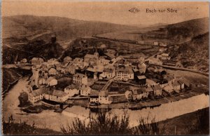 Luxembourg Esch Sur Sure Vintage Postcard C015