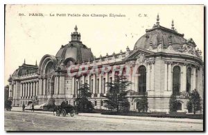 Postcard Old Paris Petit Palais des Champs Elysees