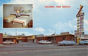 El Rio Motel Socorro , New Mexico NM Postcards