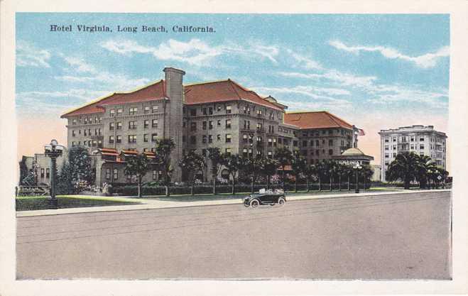 Long Beach CA, California - Hotel Virginia - WB