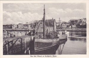 Massachusetts Rockport The Old Wharf At Rockport Albertype