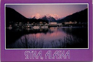 Alaska Sitka At Sunset