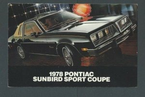 1978 Post Card Pontiac Sunbird Sport Coupe