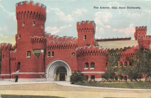 Columbus Ohio 1915 Postcard Ohio State University The Armory