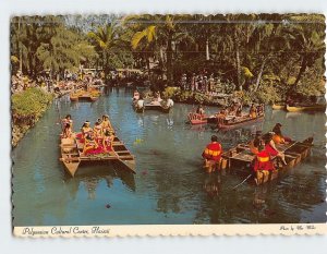 Postcard Polynesian Cultural Center Laie Oahu Hawaii USA