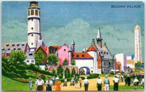 M-25141 The Belgian Village Chicago World's Fair Chicago Illinois