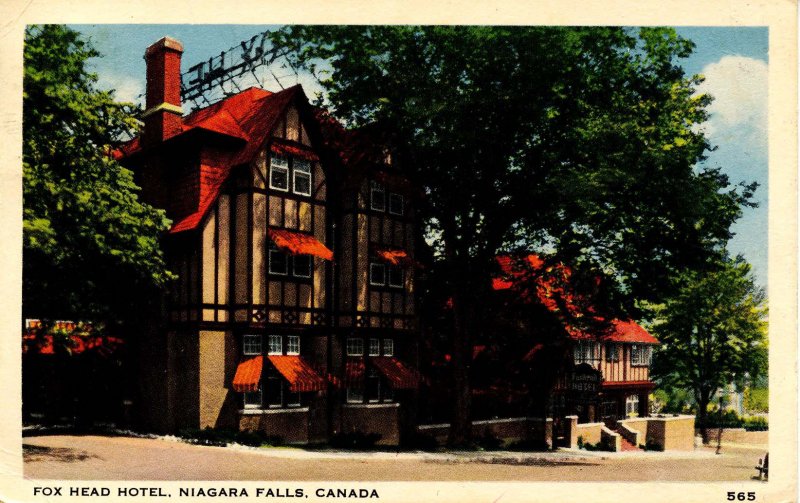 Canada - ON, Niagara Falls. Fox Head Hotel