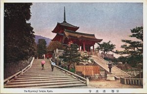 Japan The Kiyomizu Temple Kyoto Vintage Postcard C205