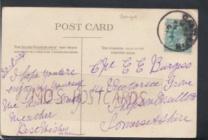 Family History Postcard - Burgess - 14 Victoria Grove, Shepton Mallett   RF4516