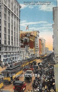 Broadway, Story Building - Los Angeles, California CA  