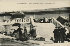 CPA Angouleme- Autour des Halles Centrales FRANCE (1073514)