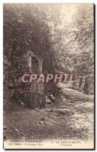 Old Postcard La Sainte Baume Oratory