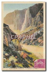 Old Postcard The Circuit du Lautaret The Cascade Piss