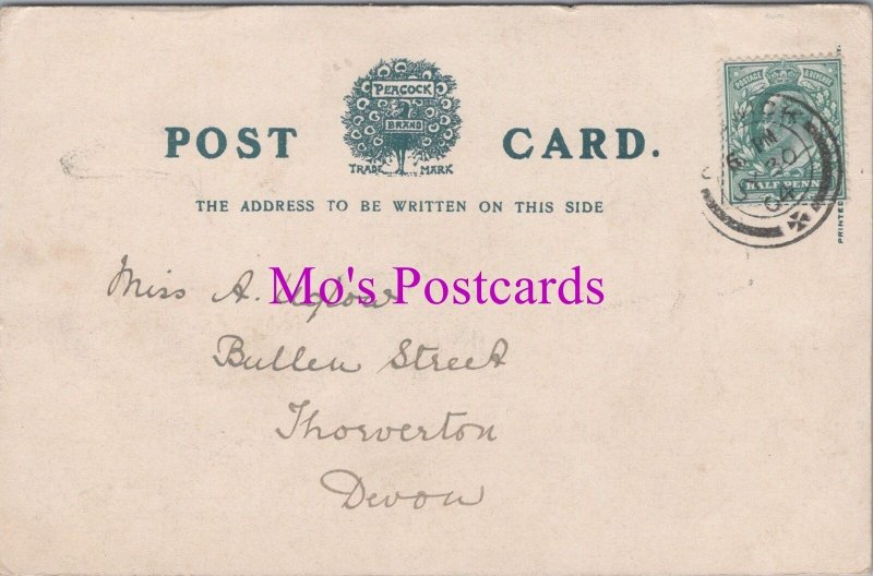 Genealogy Postcard - Uglow, Bullen Street, Thorverton, Devon  GL2184