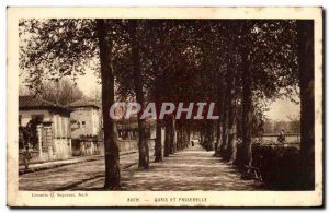 Auch - Docks and bridge - Old Postcard