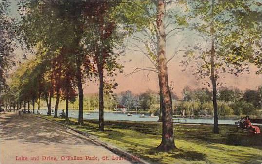 Missouri Saint Louis Lake And Drive O Fallon Park