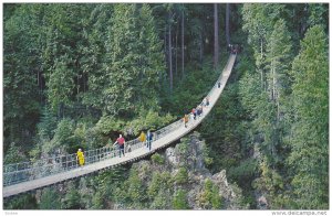 Capilano Suspension Bridge , VANCOUVER , B.C. , Canada , 50-60s