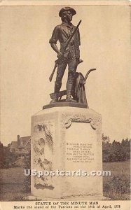 Statue of the Minute Man - Concord, MA