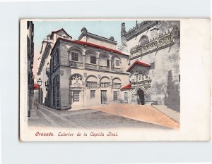 Postcard Exterior de la Capilla Real Granada Spain