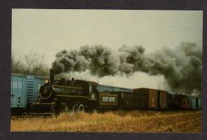 PA New Hope Train Railroad PENN Pennsylvania POSTCARD