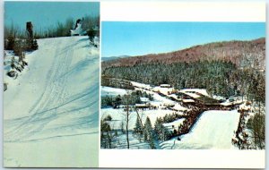 Postcard - Middlebury College Snow Bowl - Route 125, Middlebury, Vermont