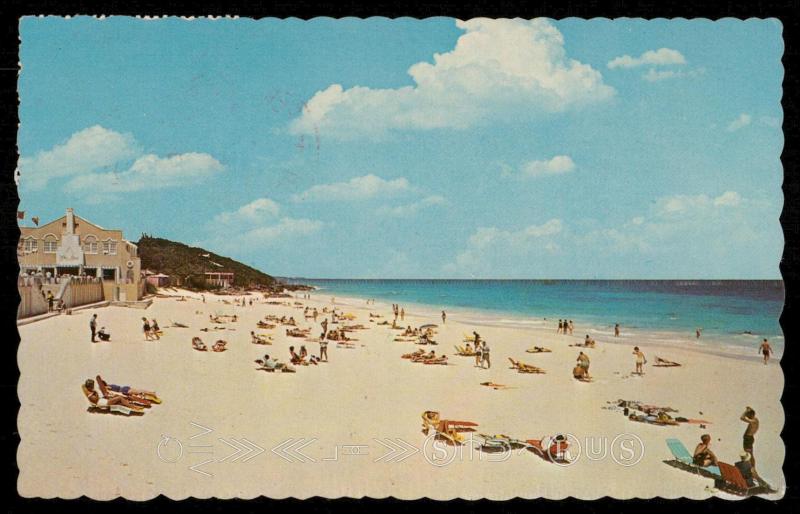 The Beach at Elbow Beach Surf Club in Paget Parish