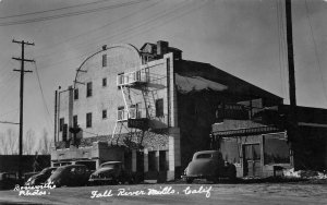 RPPC FALL RIVER MILLS, CA Sierra Market Coca-Cola Signs 1949 Vintage Postcard