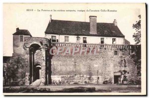 Old Postcard The Sense and Veterans Poterre ramparts relic of & # 39ensemble ...