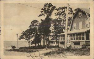 Parkwood Beach Wareham Cape Cod MA Ash St. Home c1920s 