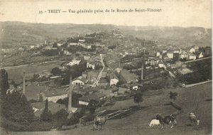 CPA THIZY-Vue générale prise de la Route se St-Vincent (235883)