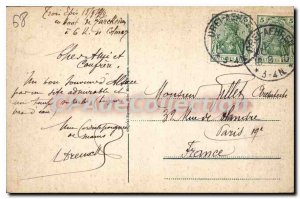 Old Postcard Trois Epis