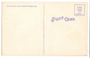 New Castle Delaware DE Old Court House Vintage Linen Postcar