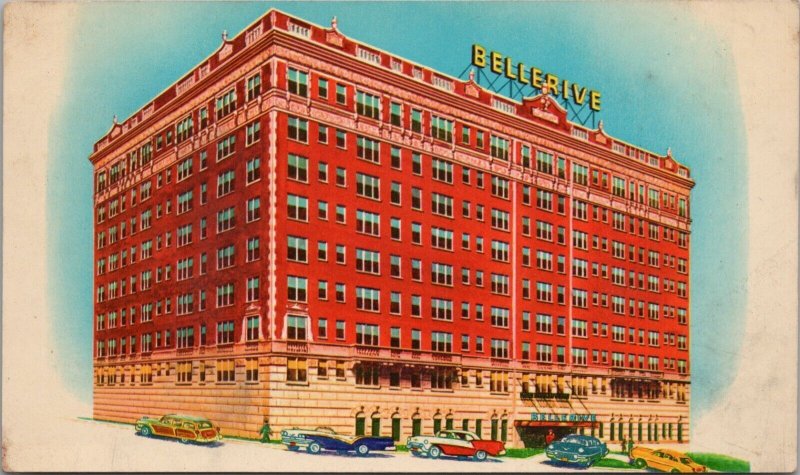 Bellerive Hotel Kansas City MO Postcard PC461