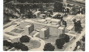 Postcard Veterans Administration Hospital Marlin Texas TX