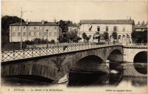 CPA ÉPINAL Le Musée et la Bibliotheque. (398135)