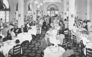 OCEAN CITY, New Jersey NJ   FLANDERS HOTEL American Plan Dining Room  Postcard