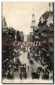 Great Britain Great Britain Old Postcard Cheapside Looking East
