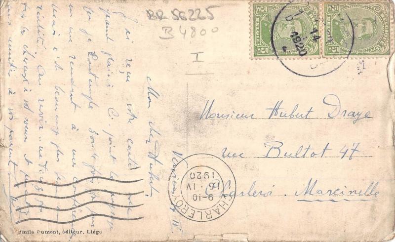 BR56225 panorama Verviers       Belgium