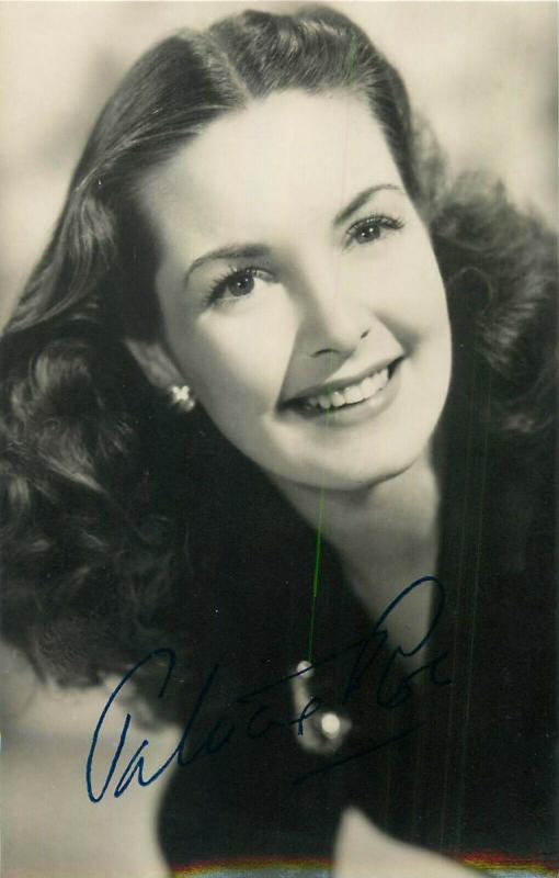 Actress Patricia Roe photo printed signature 