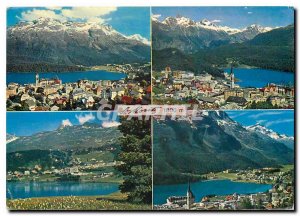 Modern Postcard St Moritz 1800 m