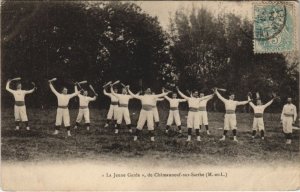 CPA Le Jeune Garde - de CHATEAUNEUF sur SARTHE (127496)