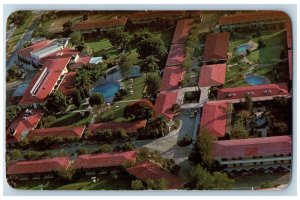 Guadalajara Jalisco Mexico Postcard Hoteles Camino Aerial View of Pool c1950's