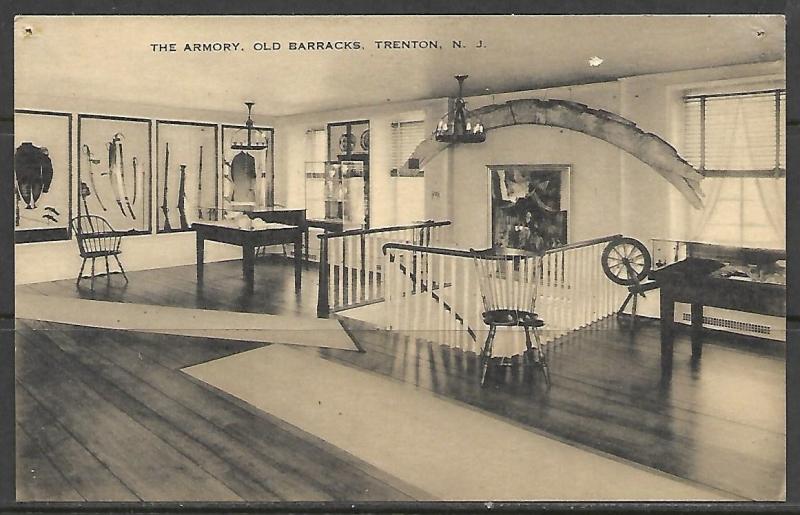 New Jersey, Trenton - The Armory - Old Barracks - [NJ-072]