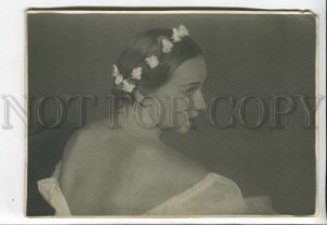 3168035 ULANOVA Russian PRIMA BALLET Star DANCER old REAL PHOTO