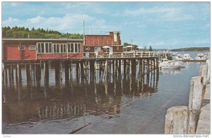 Lobsterman's Wharf, East Boothbay, Maine, 1940-1960s