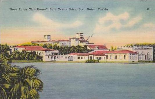 Florida Boca Raton Boca Raton Club House From Ocean Drive