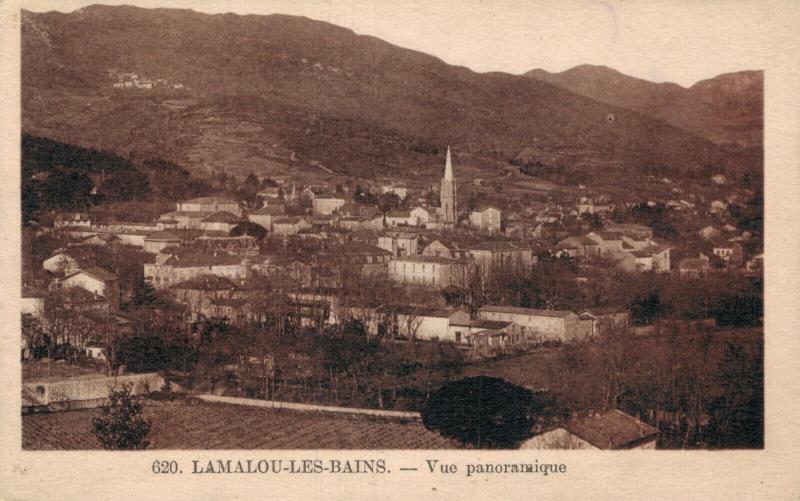 France Lamalou Les Bains Vue panoramique 01.96