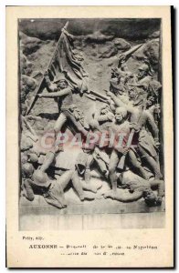 Old Postcard Bas Relief Napoleon Auxonne